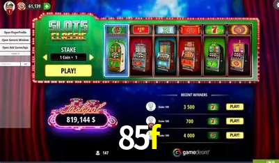 Descubra a Magia dos Jogos de Arcade no 85f